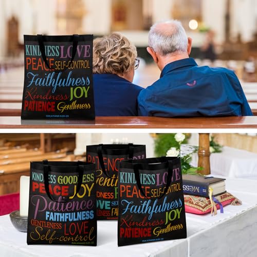 Hosuly 15 Pcs Fruit of the Spirit Tote Gift Bags Galatians 5:22-23 Print by Hosuly - Used condition - Image 6