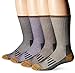 Timberland Men's Four-Pack Merino Wool-Blend Hiker Crew Socks
