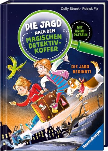 Die Jagd nach dem magischen Detektivkoffer 1: Die Jagd beginnt! Erstlesebuch ab 7 Jahren für Jungen und Mädchen - Lesenlernen mit Krimirätseln