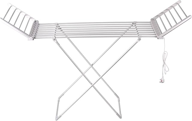 1ABOVE WINGED ELECTRIC HEATED INDOOR CLOTHERS AIRER FOLDABLE PORTABLE (1)