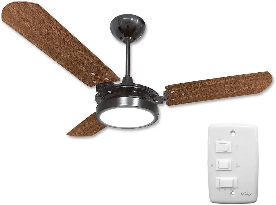 Valen Led 127v Branco Frio Preto/mogno