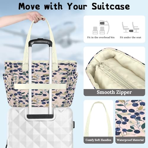 Sac à main léger matelassé avec fermeture éclair sûre