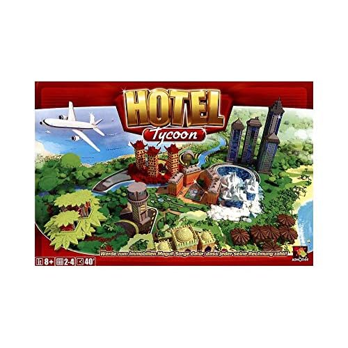 Asmodee Hotel Tycoon, Familienspiel, Brettspiel, Deutsch
