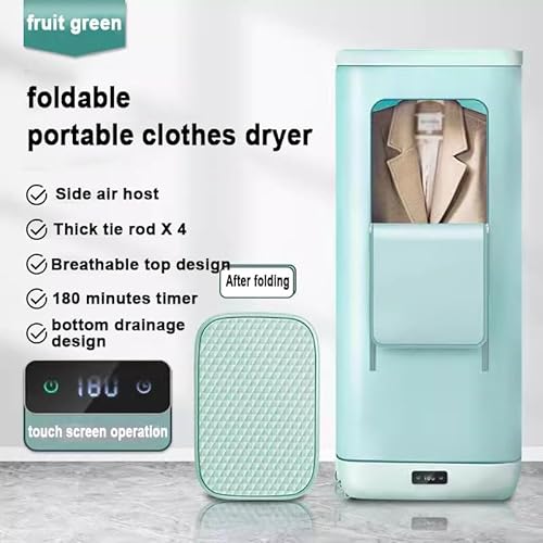 clothes dryer,Heated Clothes Airer with Cover ,Heated Clothes Airer,Small Folding 850W Energy-Efficient,126Cm Indoor Clothes Drying Rack - Lightweight,Space Saving,Fast Drying,with Timer Press To Open - Image 2