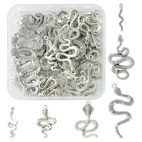 Pendentifs pour bijoux assortis en argent antique et bronze tibétain pour création DIY