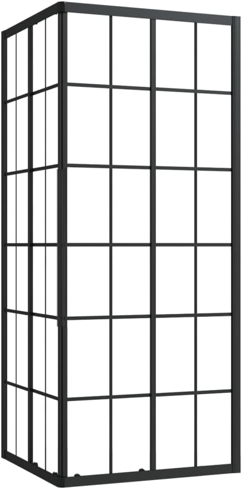 Functional Shower Cabin for Bathroom Decor with Easy Installation, Shower Enclosure with Aluminum Frame and Clear Glass Panels, 31.5"x27.6"x70.9"