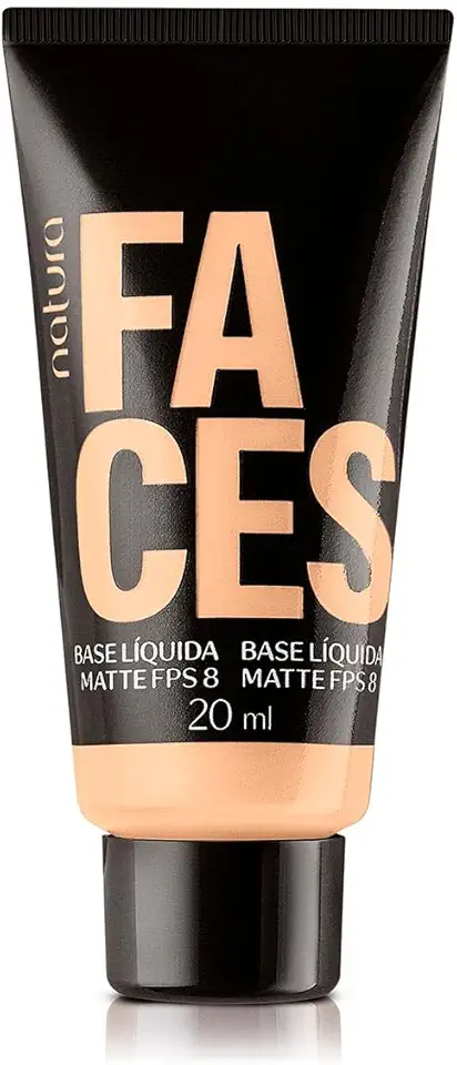 Base Líquida Checkmatte Faces 20ml – Acabamento Matte, Controle da Oleosidade e Textura Leve 10N ou 12F ou 15Q (15Q)