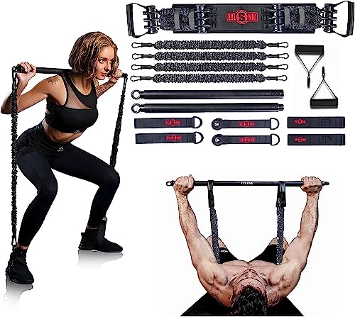 INNSTAR Conjunto portátil Home Gym 3.0 (preto) - 90 kg