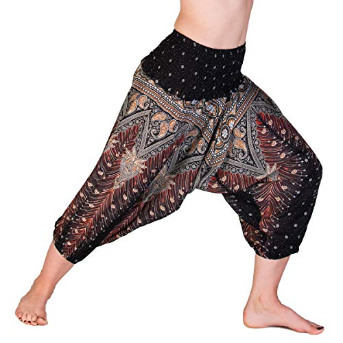 PANASIAM Aladin Pants 3/4, v06 blacktone – vue 2