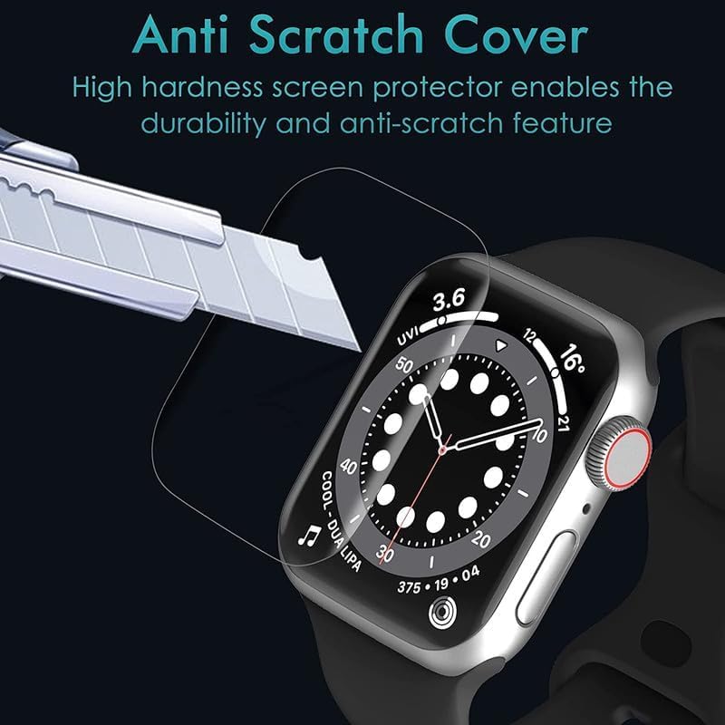 Image of 2 Pack Smartwatch Screen Protector for Realme Watch 5 1.97 inch - Flexible TPU Screen Guard, HD Clear, 9H Scratch Resistant, Bubble Free Installation - Not Tempered Glass