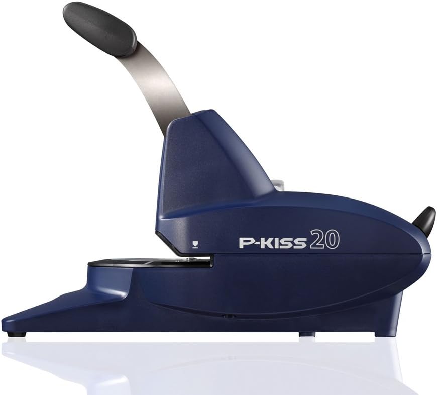 Max P-KISS Stapler, Paper Needles, 20 Sheets, Navy, PH-20DS/NB