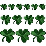 【3 Sizes 12 PCS】 St Patricks Day Patches St Patricks Day Iron On Patches Shamrock Iron On Patches Clover Iron On Patches Lucky Patches St Patricks Day Accessories for Women