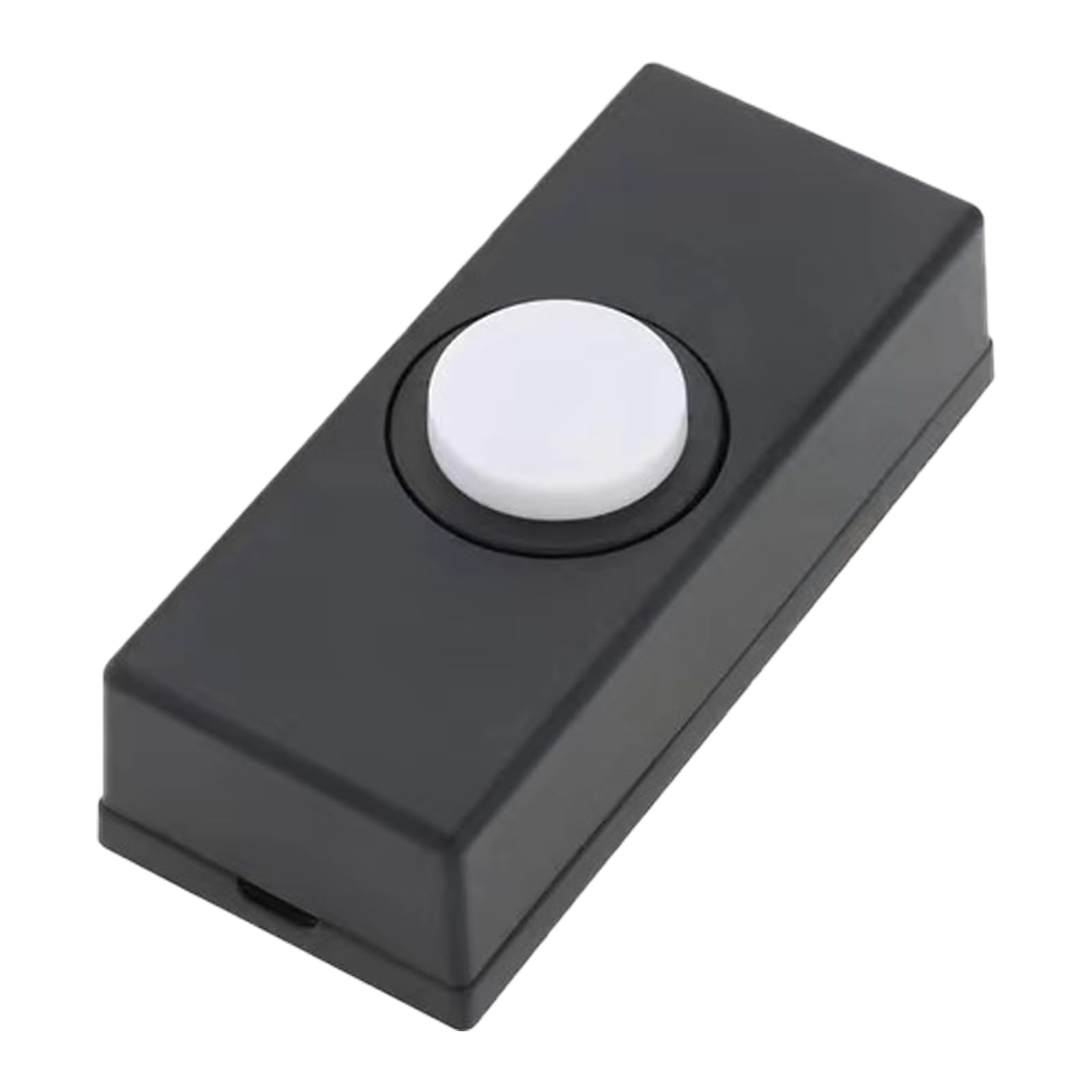 Kalttoy Black Wiring Door Bells Push Buttons Press Button Wall Mounted Doorbell Switches Garage Doorbell Button Wall Mounted Switches Hard Wiring Press
