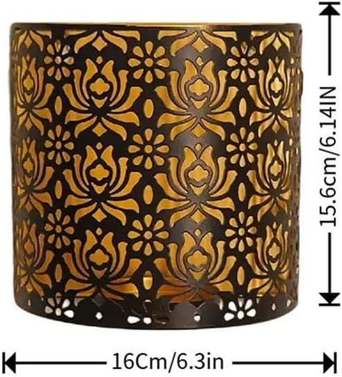 Rural Metal Candle Sconce Highlighting Framework Detailing Perfect for Comfortable Mood Creation