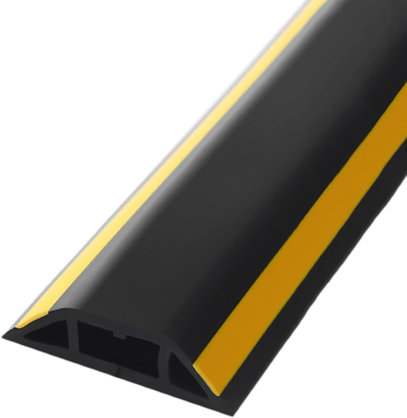 Kabelverdeck for den Boden, weicher Kabel-Organizer/Kabelkanal, extra breit, 50 mm, zuschneidbar, Innenwand-Management-Set, selbstklebend(A,600cm (19.7ft))
