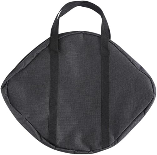 Bolsa de almacenamiento para parrilla, con cremallera, de hierro fundido, con asas, para acampar al aire libre, picnic, utensilios de cocina, color