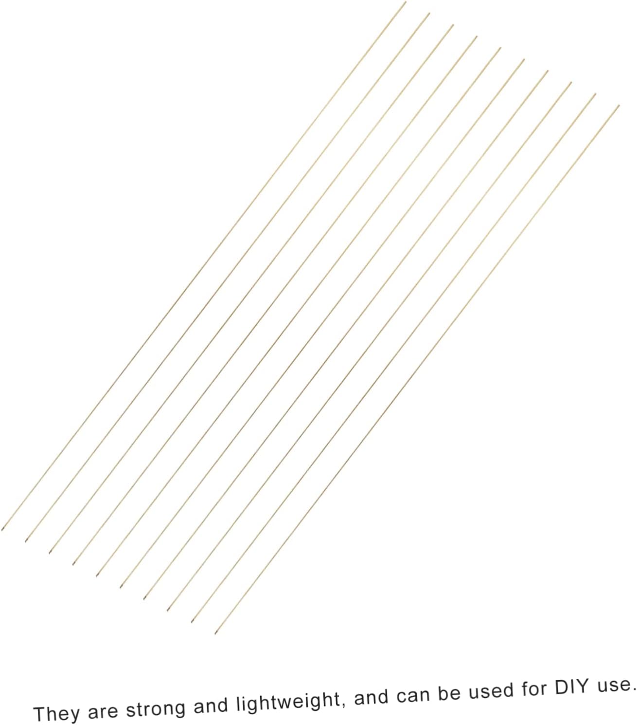IWOWHERO 75pcs Copper Wire Armature Rods for Doll Making Portable Sculpture Tools for Craft Projects Lightweight Resistant for Clay Sculptures and Models