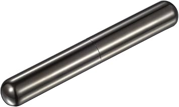Visol Products Delta 1-Cigar Gunmetal Finish Stainless Steel Cigar Tube - VCASE519