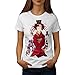 wellcoda Classico Geisha Bambola Donne Maglietta Japon T-Shirt Stampata dal Design Casual