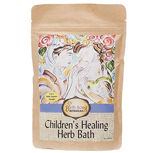 Birth Song Botanicals Children's Healing Herb Bath for Soothing Allergy, Cold & Other