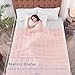 yescool Weighted Blanket for Adults (20 lbs, 60” x 80”, Pink) Cooling Heavy Blanket for Sleeping Perfect for 190-210 lbs, Queen Size Breathable Blanket with Premium Glass Bead, Machine Washable