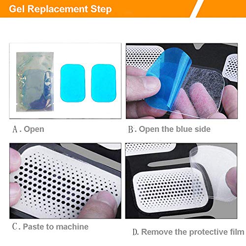 JOINVALUE-Electrodes-Pad60PCS-EMS-Abs-Replacement-Pads-Abs-Trainer-Replacement-Gel-Sheet-Abdominal-Toning-Belt-Muscle-Toner-Ab-Trainer-Accessories-Gel-Sheets-For-Gel-Pad