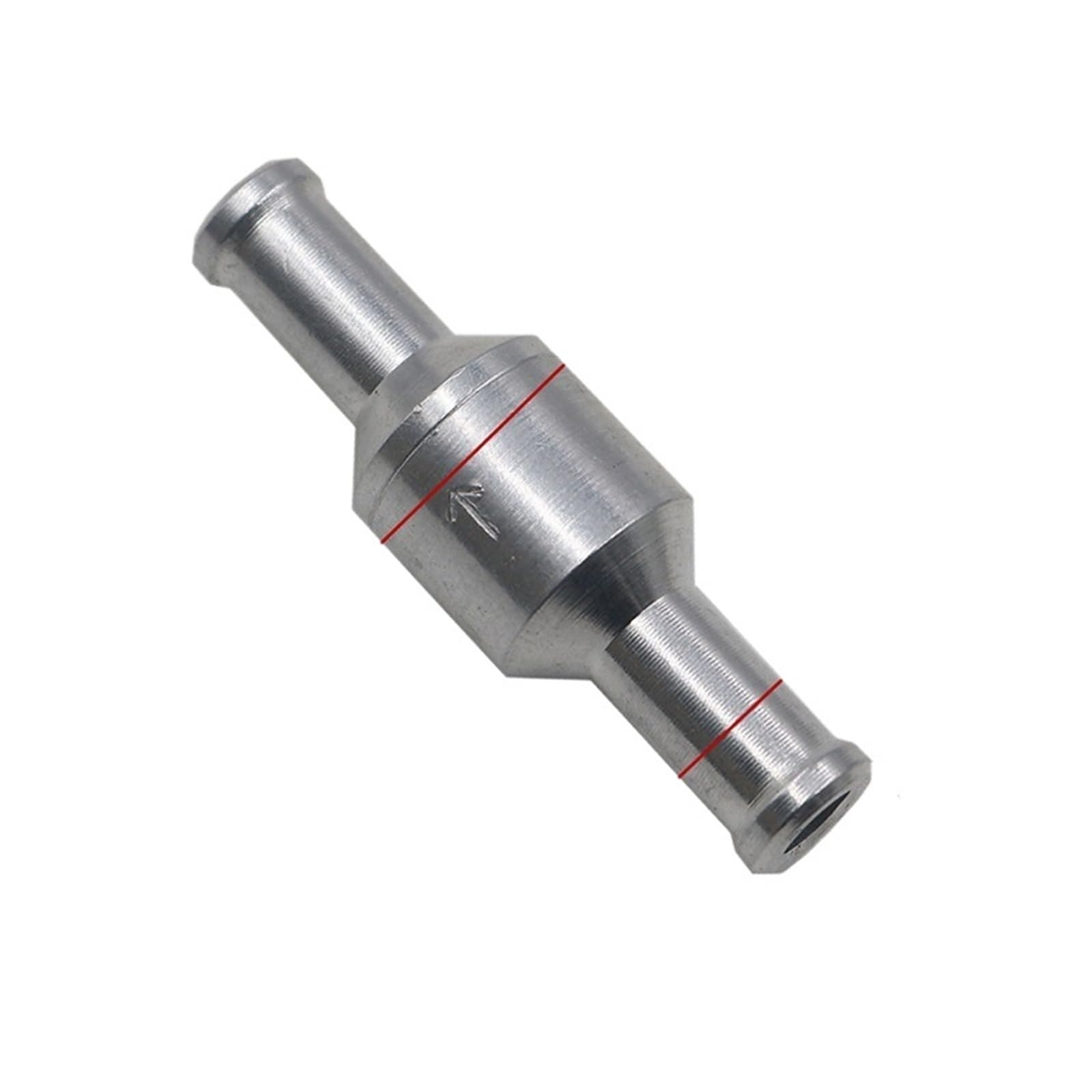 Non Return Check Valve 6-12mm Aluminium Alloy 1-Way Check Valve(8MM)