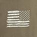 Rothco US Flag Long Sleeve T-Shirt (US, Alpha, Small, Regular, Regular, Coyote Brown)