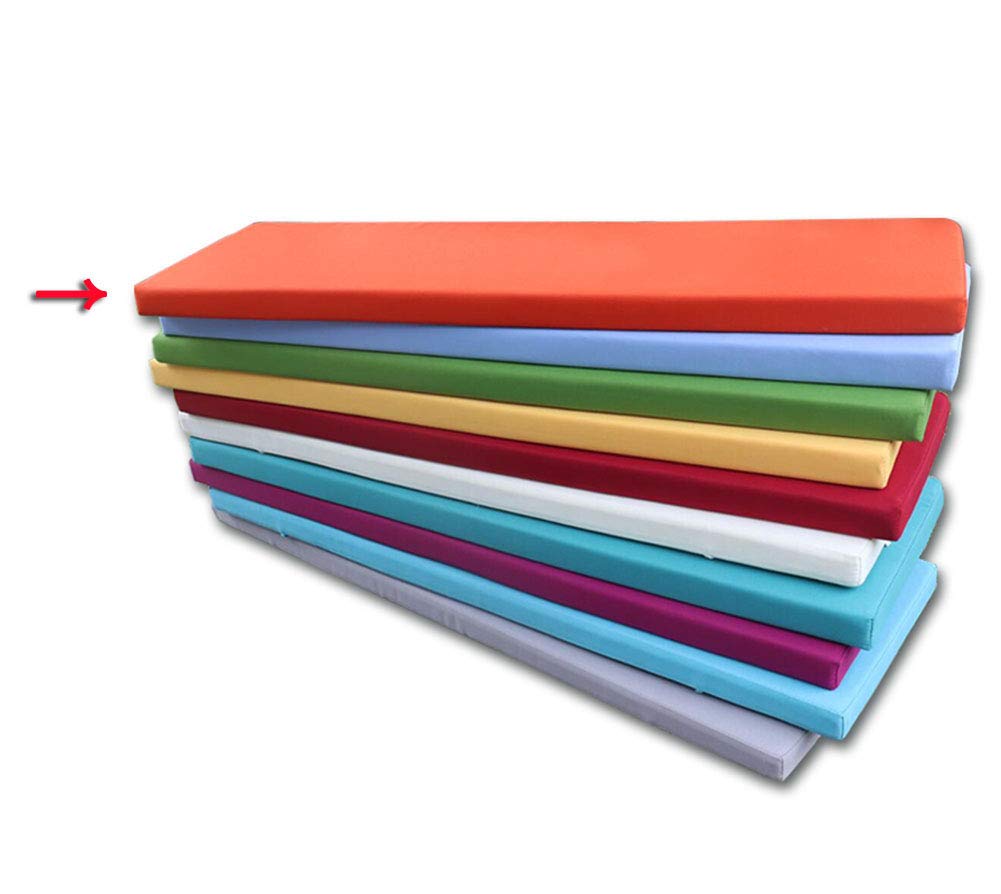 Coussin pour balançoire de jardin orange matelas de bain de soleil pour vos après-midi d'été