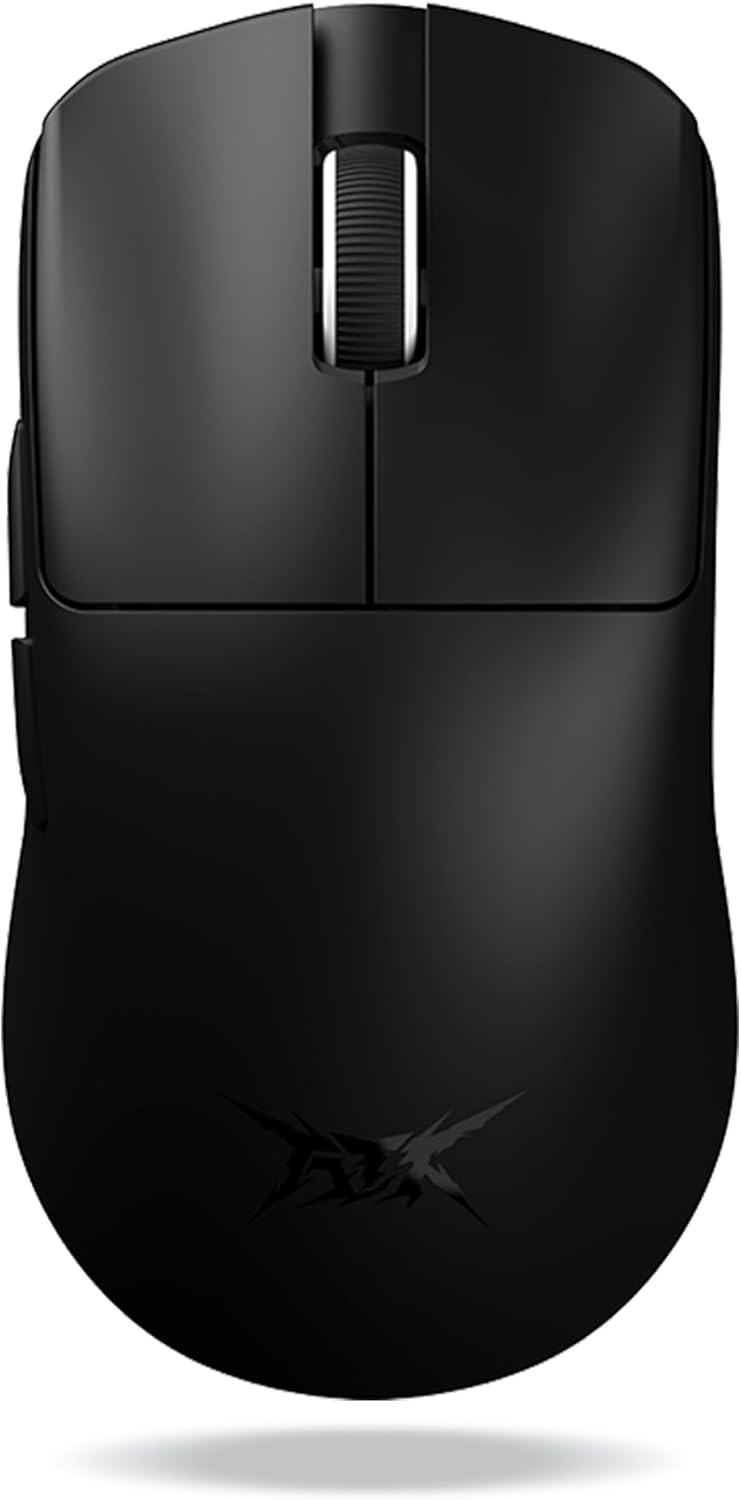 ATK Blazing Sky F1 Wireless Gaming Mouse, 8k Hz Polling Rate, Ultra-Light 35–50g, Dual-Mode (2.4G/USB-C), Ice-Feeling Coating, Leviatan Co-Branded Edition (F1 Extreme, White)