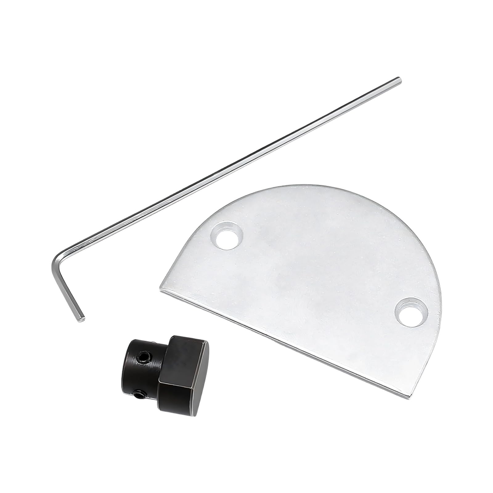 Mekalero Sewing Machine Hammer Bead with Needle Plate Machine Component Alloy Texture for Fabric and Leather Crafting Professional Equipment