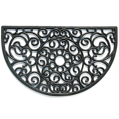 Rubber-Cal 10-103-506 Sonoma Coast Doormat, 18 by 30-Inch, Tan