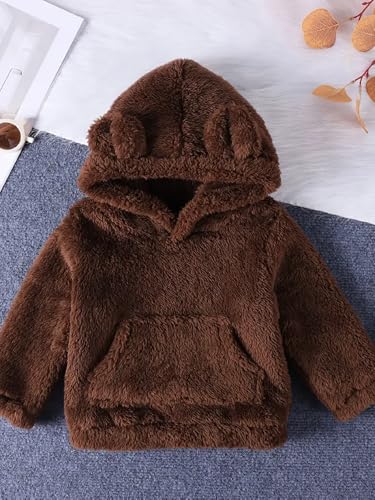 Image of Lymio Junior's Boys and Girls Hoodie | Hooded Sweatshirts for Kids | Unisex Winter Wear Sweatshirt