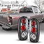 AUTOWIKI Tail Lights compatible for Nissan Frontier 1998 1999 2000 2001 2002 2003 2004 Taillights Rear Lamps Assemblies 1 Pair