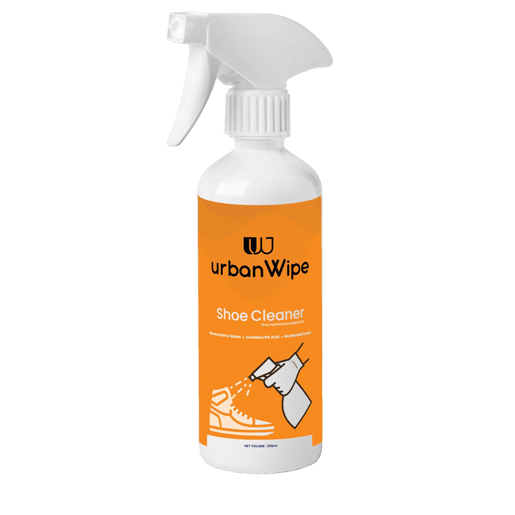 urban Wipe Kitchen & Shoes Cleaner Spray | Suitable For All Kitchen Surfaces, Gas Stov,Tiles, Chimney And Sink & Eco-Friendly Sneakers & Sports Shoe Cleaner(Each 500Ml) - Image 3 thumbnail