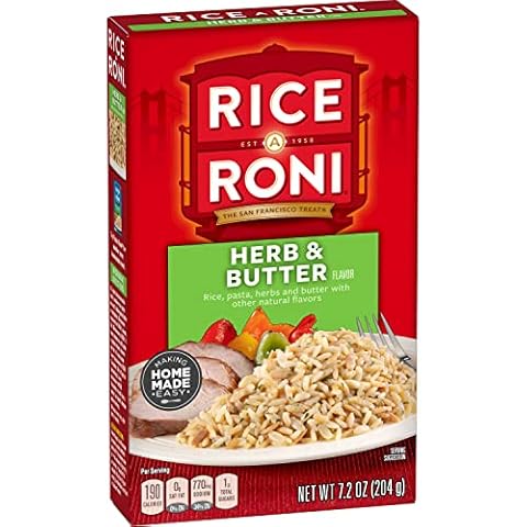 Rice A Roni, Herb & Butter Flavor, Rice Mix, 7.2 oz Cover