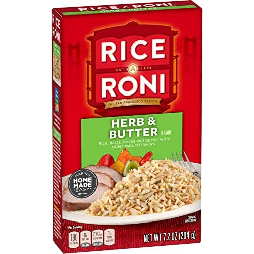 Rice A Roni, Herb & Butter Flavor, Rice Mix, 7.2