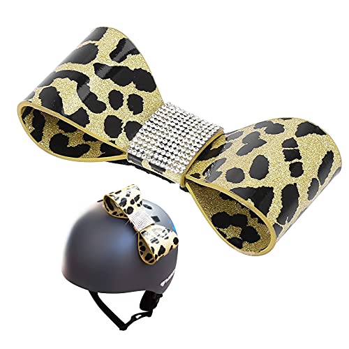 3T-SISTER Bow Knot for Helmet, Windshield Decoration, Accessories for Bike, Motocross, Full Face Biker Helmet (Not Included) (bow003)