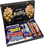 Happy Birthday Chocolate Gift Chocolate Lovers Selection Box | Letterbox Treat Box | 9 Chocolate Bars