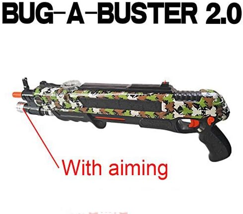 Millent Bug Salt Fly Gun Mosquito Killer Salt and Pepper Bullets Blaster Airsoft for Bug Blow Gun Creative Mosquito Model Toy Salt Gun Flycatcher Artifact Environmental Salt Fly Killer