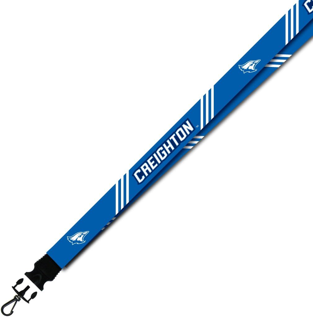 VictoryStore Creighton University Lanyard Stripes Design, Offically Licensed University Lanyards
