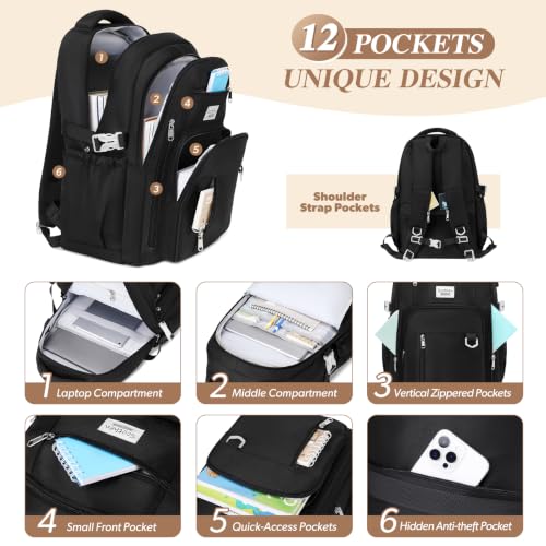 Scothen 3PCS School Backpack Set