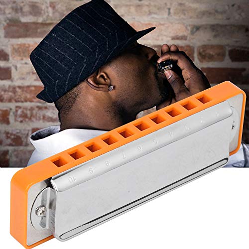 Harmonica en forme de clé de EB à 10 trous avec peigne en résine ABS pour performance professionnelle, débutants… - Les Beatles, Paul McCartney, John Lennon, RIngo Starr, George Harrison Harmonica en forme de clé de EB à 10 trous avec peigne en résine ABS pour performance professionnelle, débutants… – Image 8