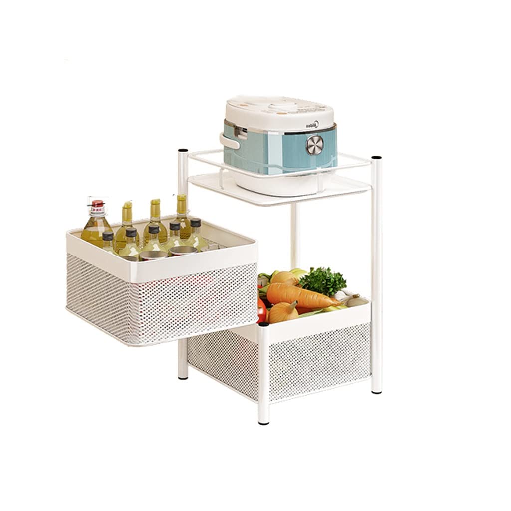 Cesta de vegetales giratorias de 360 grados para transformar tu cocina en un espacio moderno