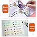 ZZKOKO Calligraphy Ink Bottle, 12 Colors Dip Calligraphy Pen Inks Set, Drawing Writing Art Fountain Pen Non-Carbon Ink