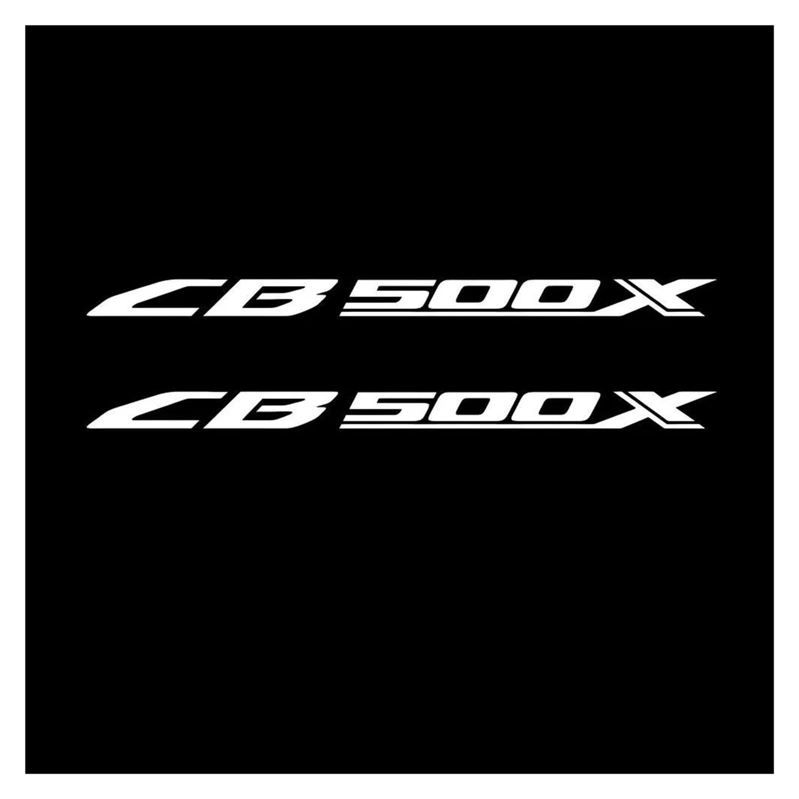 Motorcycle Glow Stickers Decal CB 500X 2023 for CB500X CB500 500 X(Silver,2cm*12cm)