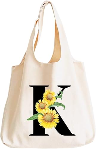 WSLZFTL Bolso de hombro reutilizable de encargo de las compras florales de los bolsos de comestibles del bolso