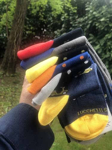 Lucchetti Socks Milano 6 paia calze uomo CORTE