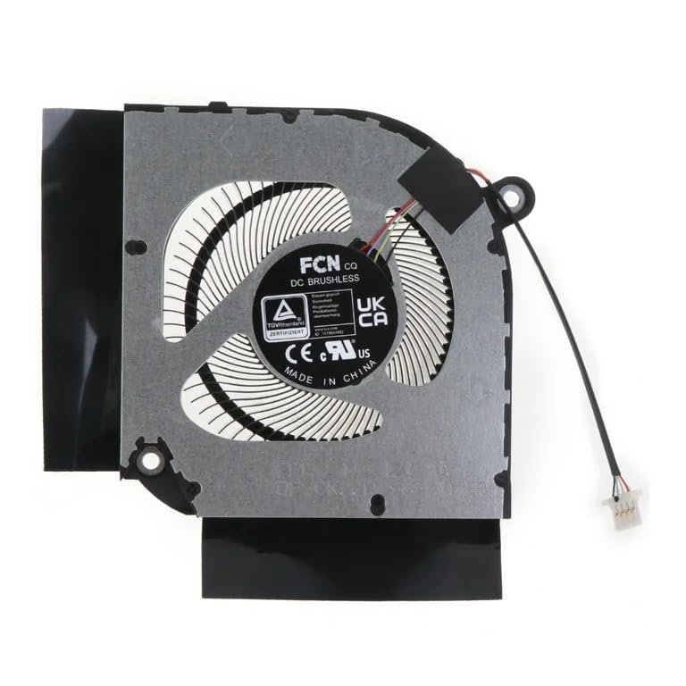 Image of High- Quality Replacement Internal Cooling Fan for Acer Predator Helios 300 PH315-53 PH317-54 AN715-51 AN515-44 AN515-45 (5 VOLT). With Complimentary MH501 Thermal Greasen (Cooling paste).