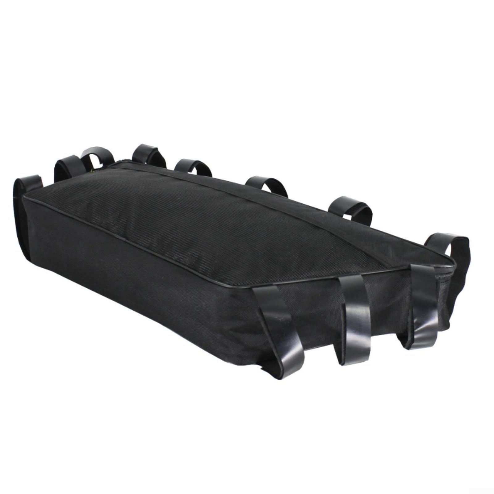 Borsa triangolare per mountain bike ed e-bike, custodia in nylon resistente con porta per cavo batteria, resistente alle intemperie, telaio da ciclismo per pendolarismo